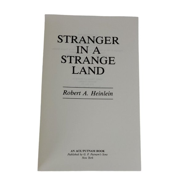 STRANGER IN A STRANGE LAND Robert Heinlein HARDCOVER UNCUT 30TH ANNIVERSARY ED - Picture 7 of 10